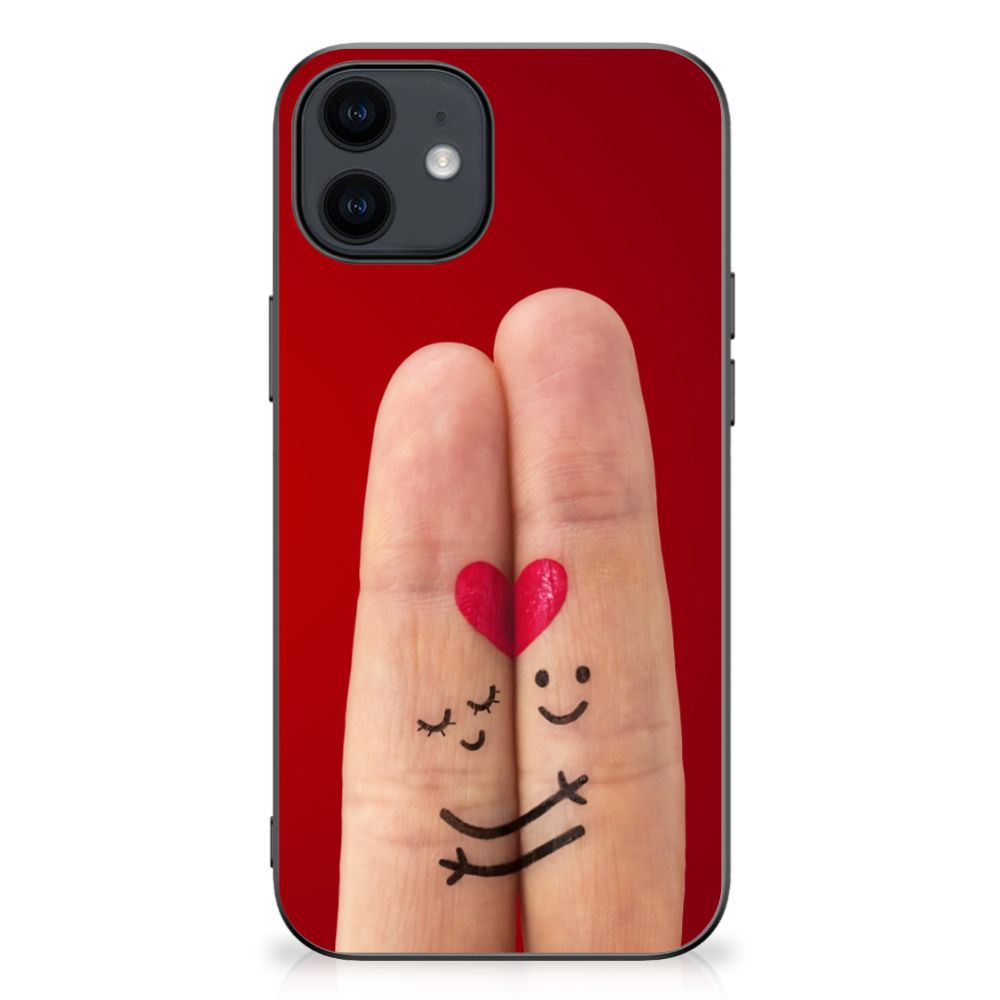 iPhone 12 Pro | 12 (6.1") TPU Bumper Case Liefde - Origineel Romantisch Cadeau