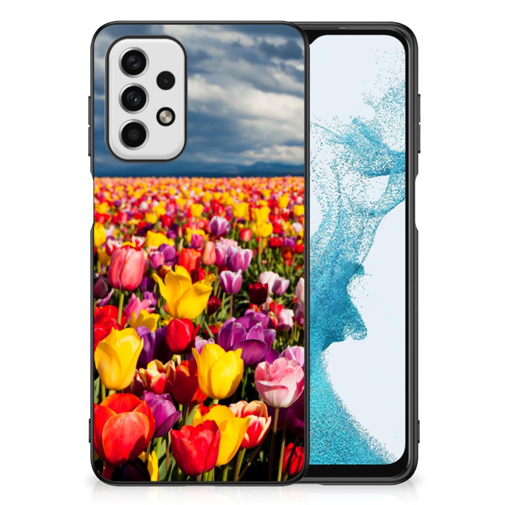 Samsung Galaxy A23 Bloemen Hoesje Tulpen B2C Telecom