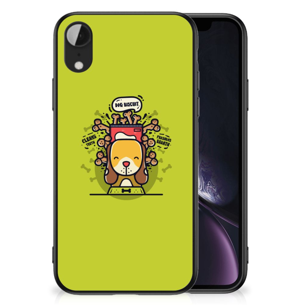 Apple iPhone XR Hoesje Doggy Biscuit