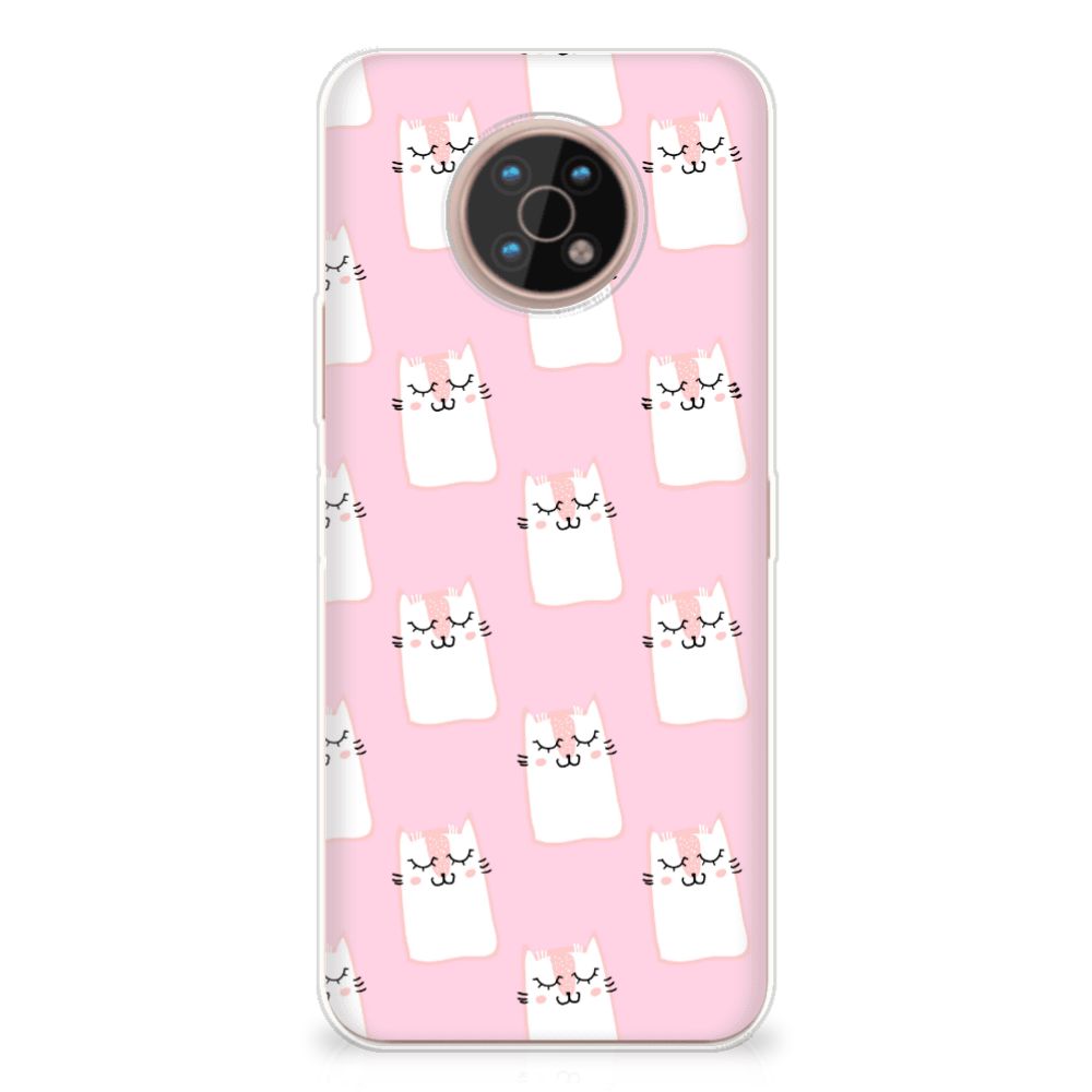 Nokia G50 TPU Hoesje Sleeping Cats