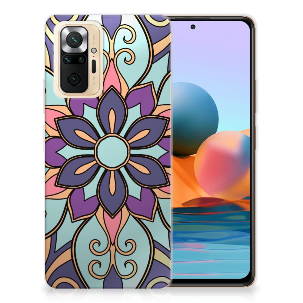 Xiaomi Redmi Note 10 Pro TPU Case Purple Flower B2C Telecom