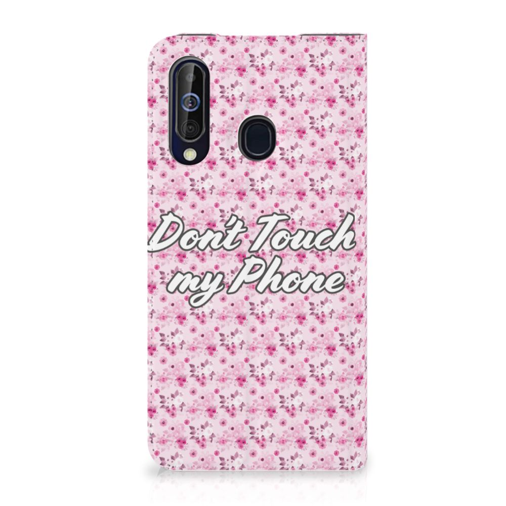 Samsung Galaxy A60 Design Case Flowers Pink DTMP