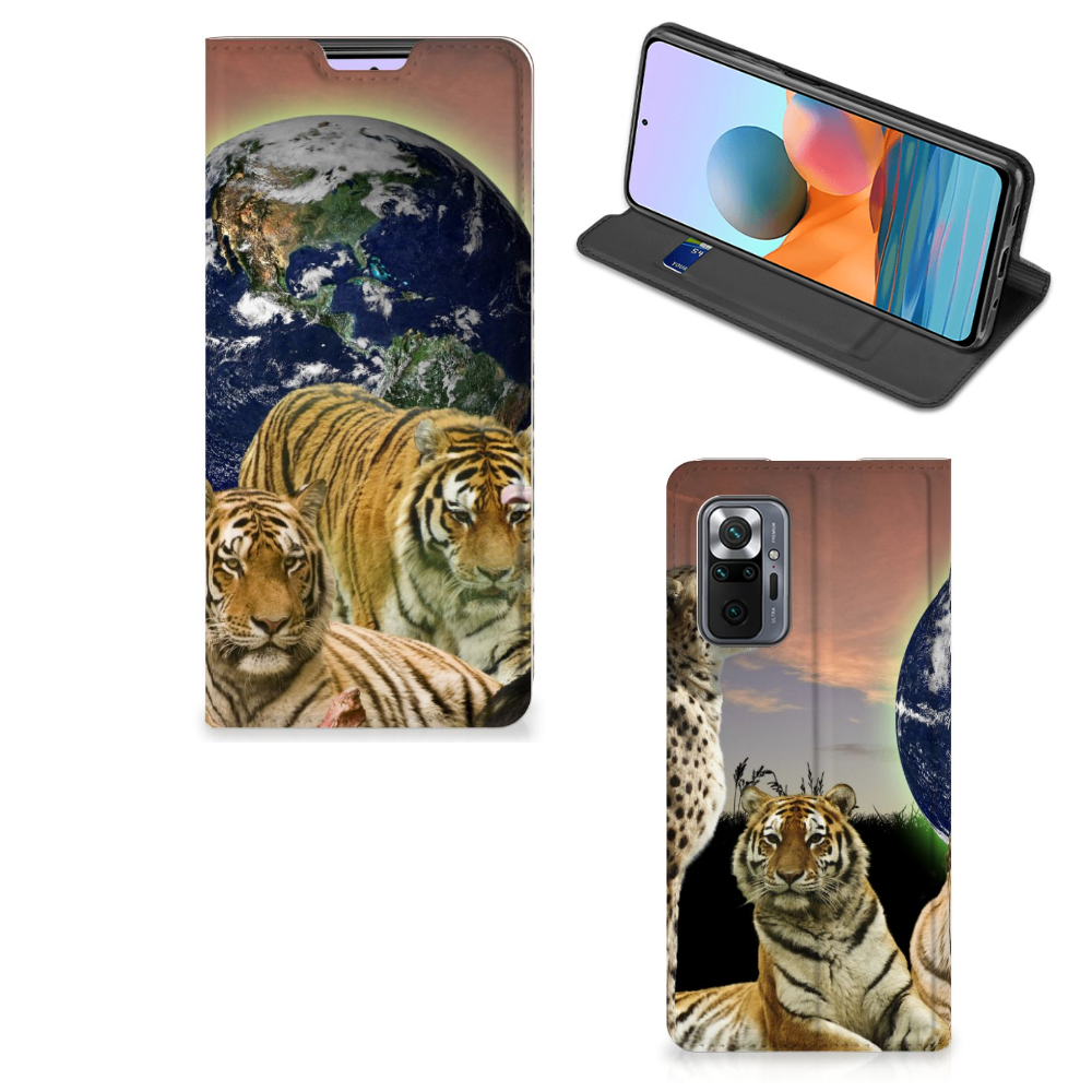 Xiaomi Redmi Note 10 Pro Hoesje maken Roofdieren - B2C Telecom