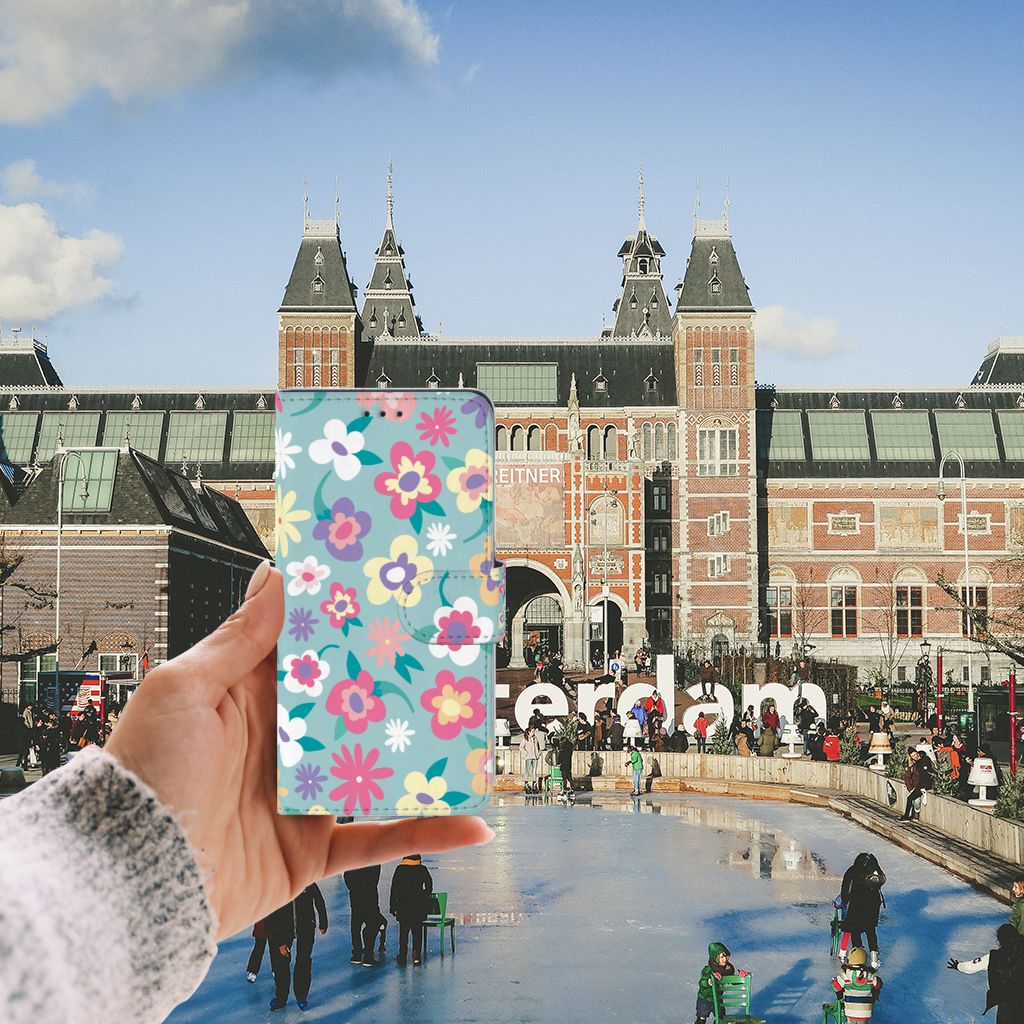 Huawei P10 Lite Hoesje Flower Power