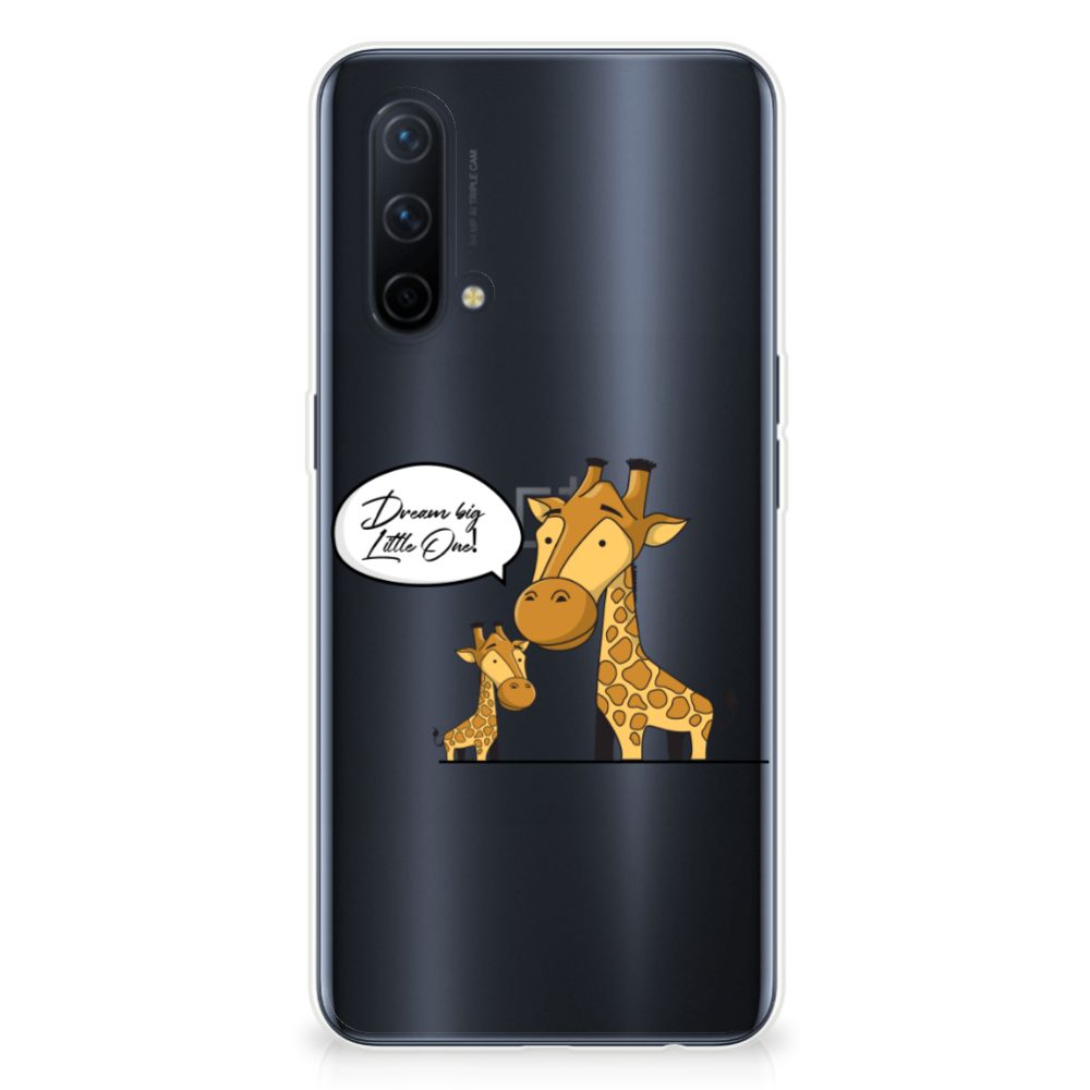 OnePlus Nord CE 5G Telefoonhoesje met Naam Giraffe B2C Telecom