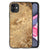 iPhone 11 Marmeren Print Telefoonhoesje Marmer Creme