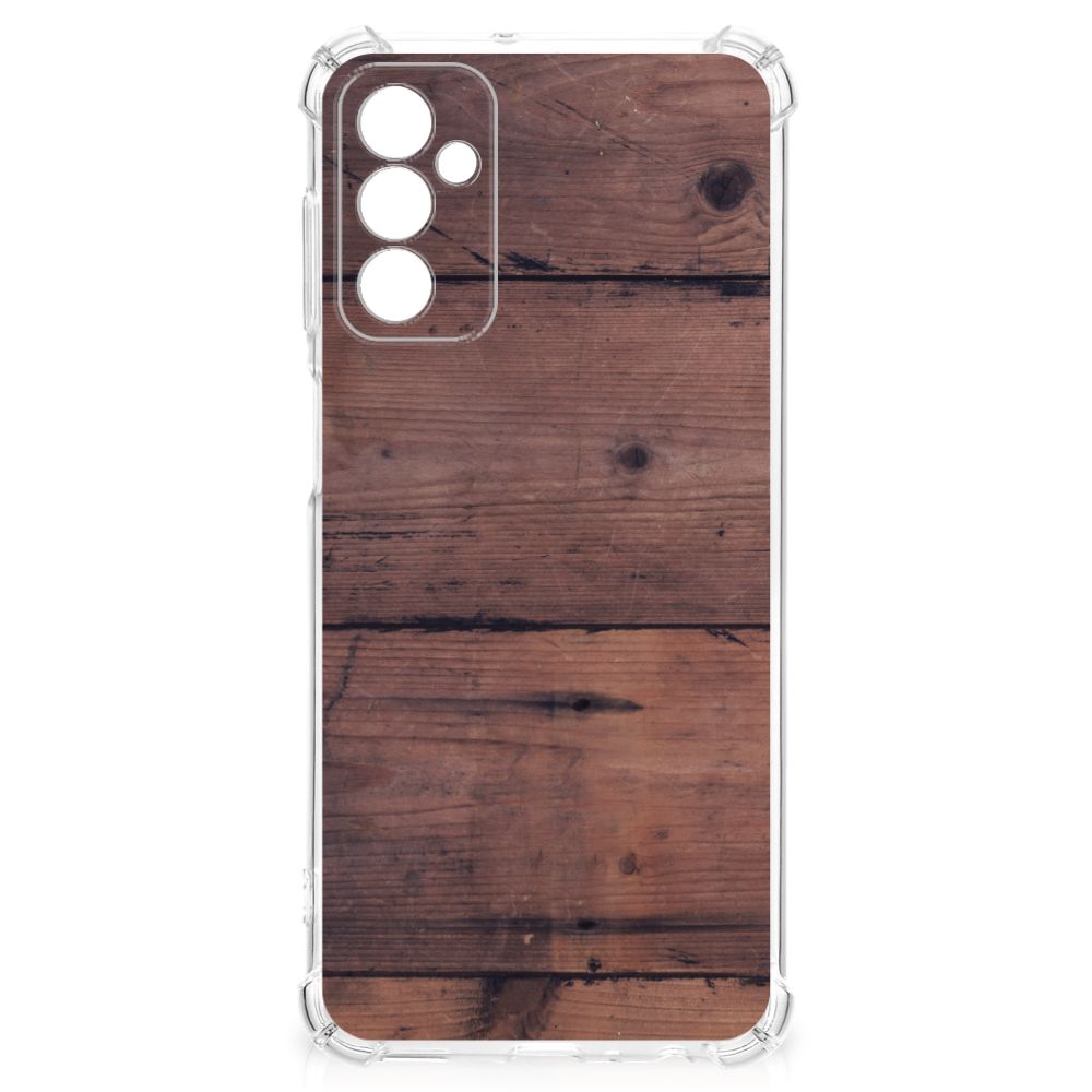 Samsung Galaxy M13 4G | M23 Stevig Telefoonhoesje Old Wood B2C Telecom