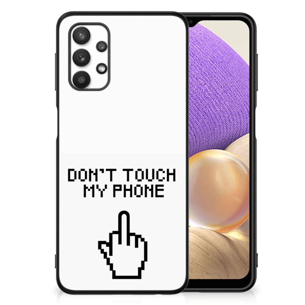 Samsung Galaxy A32 5G Telefoon Hoesje Finger Don't Touch My Phone B2C Telecom