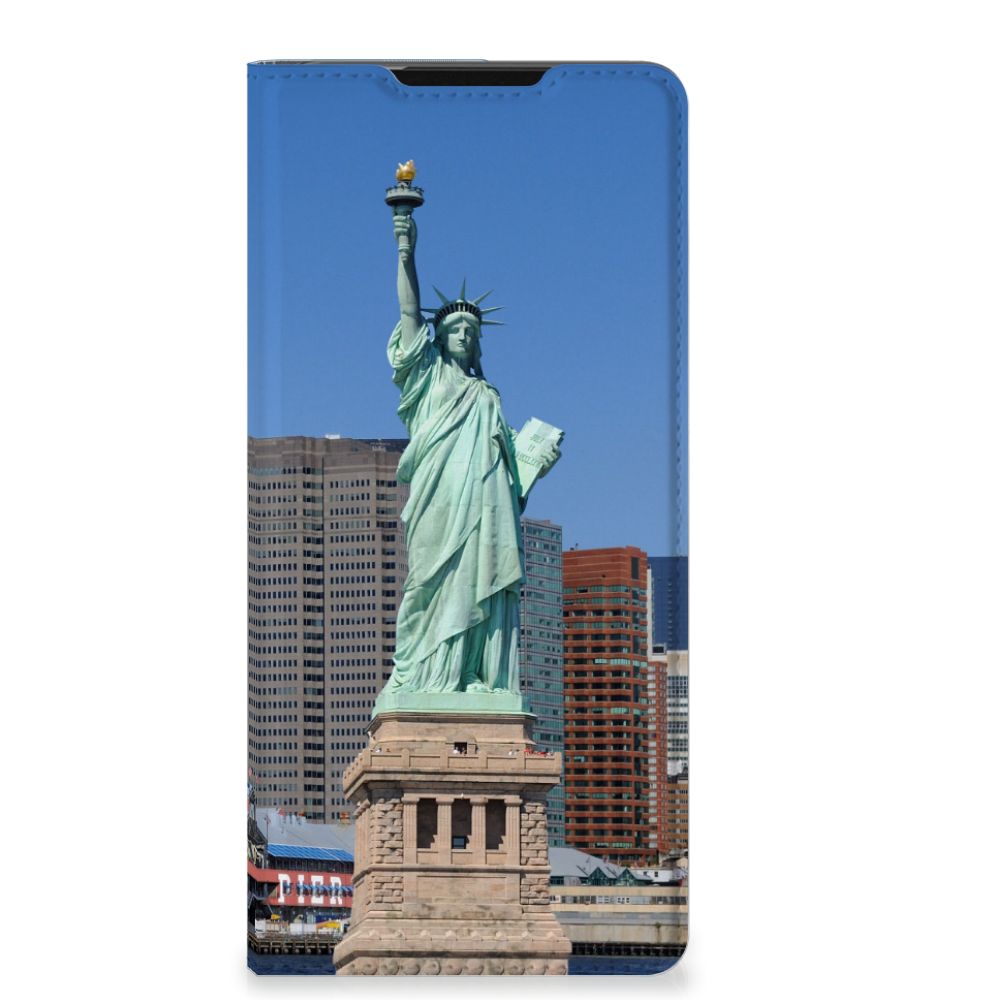 Samsung Galaxy S21 Ultra Book Cover Vrijheidsbeeld - B2C Telecom