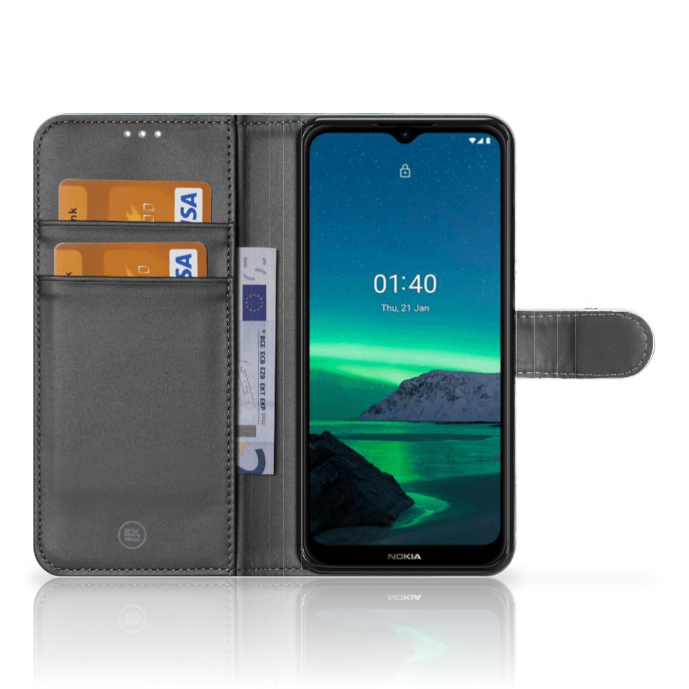 Nokia 1.4 Flip Cover Golden Gate Bridge