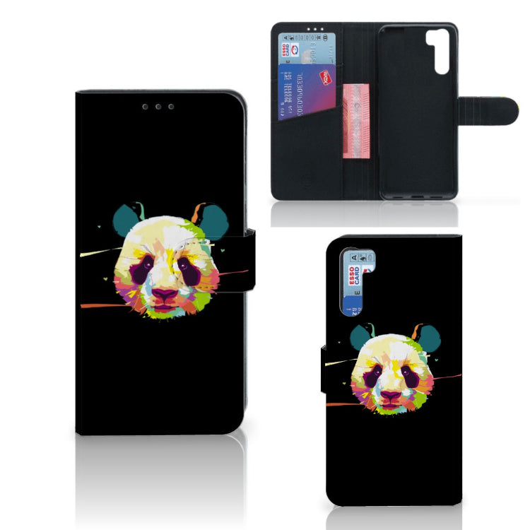 OPPO A91 | Reno3 Leuk Hoesje Panda Color