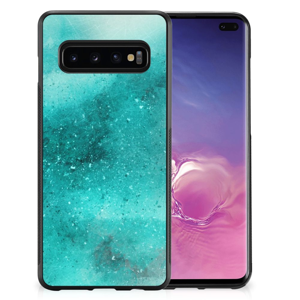 Case Samsung Galaxy S10+ Painting Blue