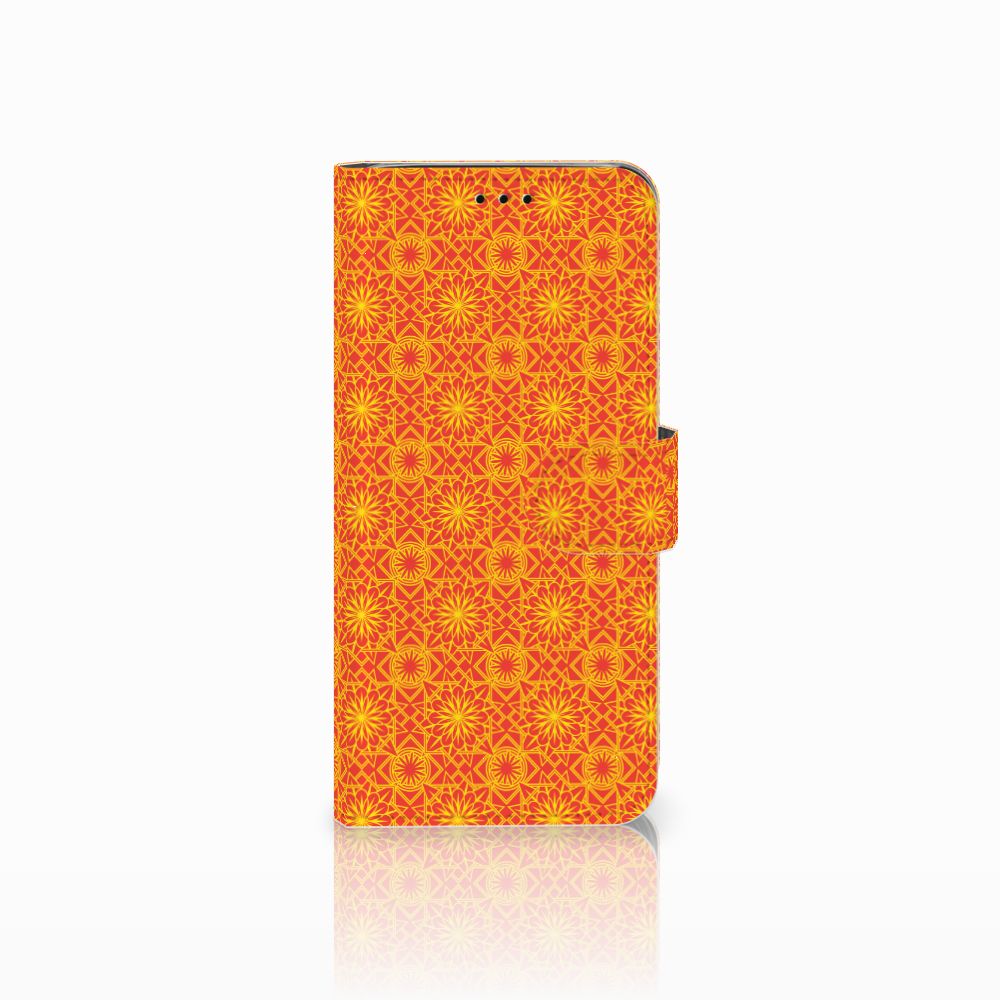 Samsung Galaxy J6 2018 Telefoon Hoesje Batik Oranje