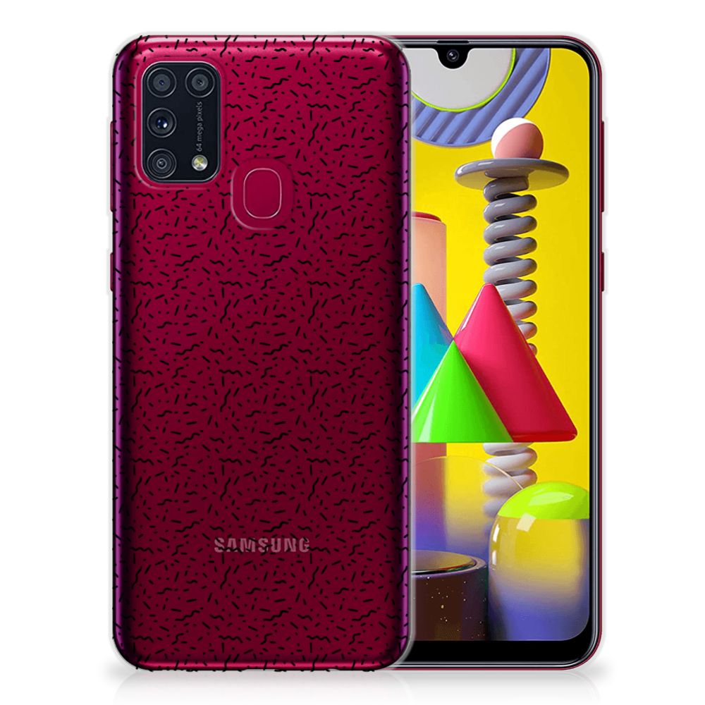 Samsung Galaxy M31 TPU bumper Stripes Dots B2C Telecom