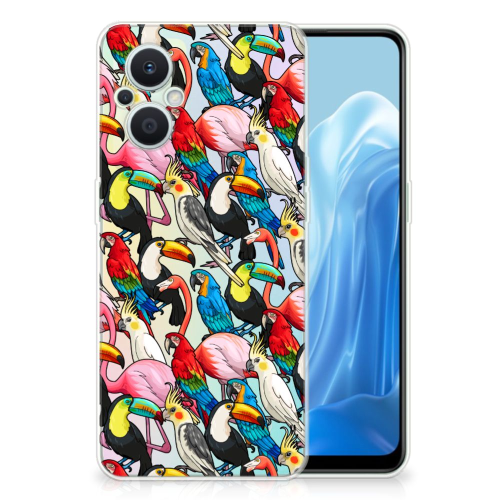 OPPO Reno8 Lite TPU Hoesje Birds B2C Telecom