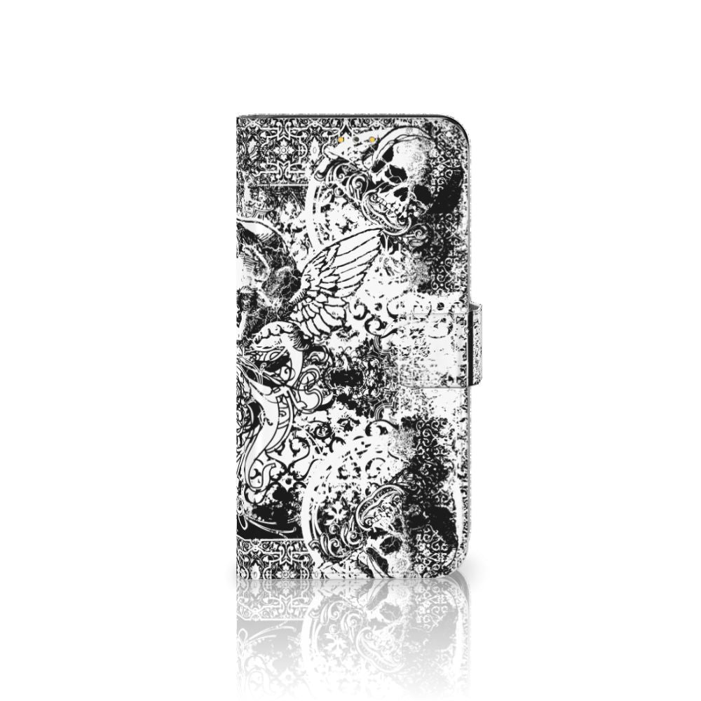 Telefoonhoesje met Naam Samsung Galaxy M21 | M30s Skulls Angel