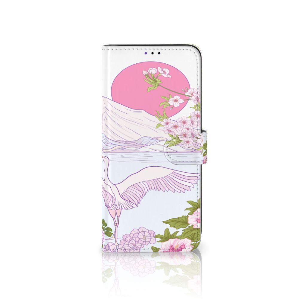 Samsung Galaxy A22 5G Telefoonhoesje met Pasjes Bird Standing