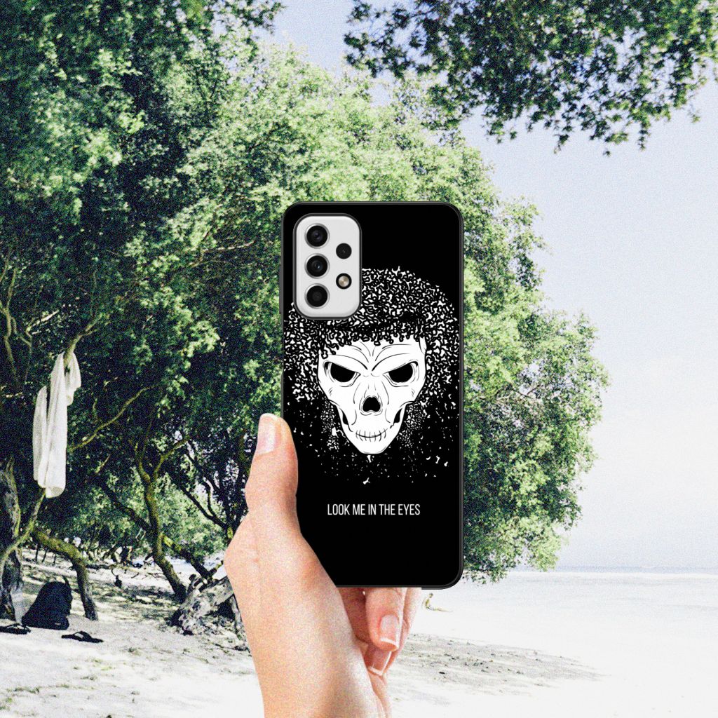 Telefoonhoesje Samsung Galaxy A23 Skull Hair B2C Telecom