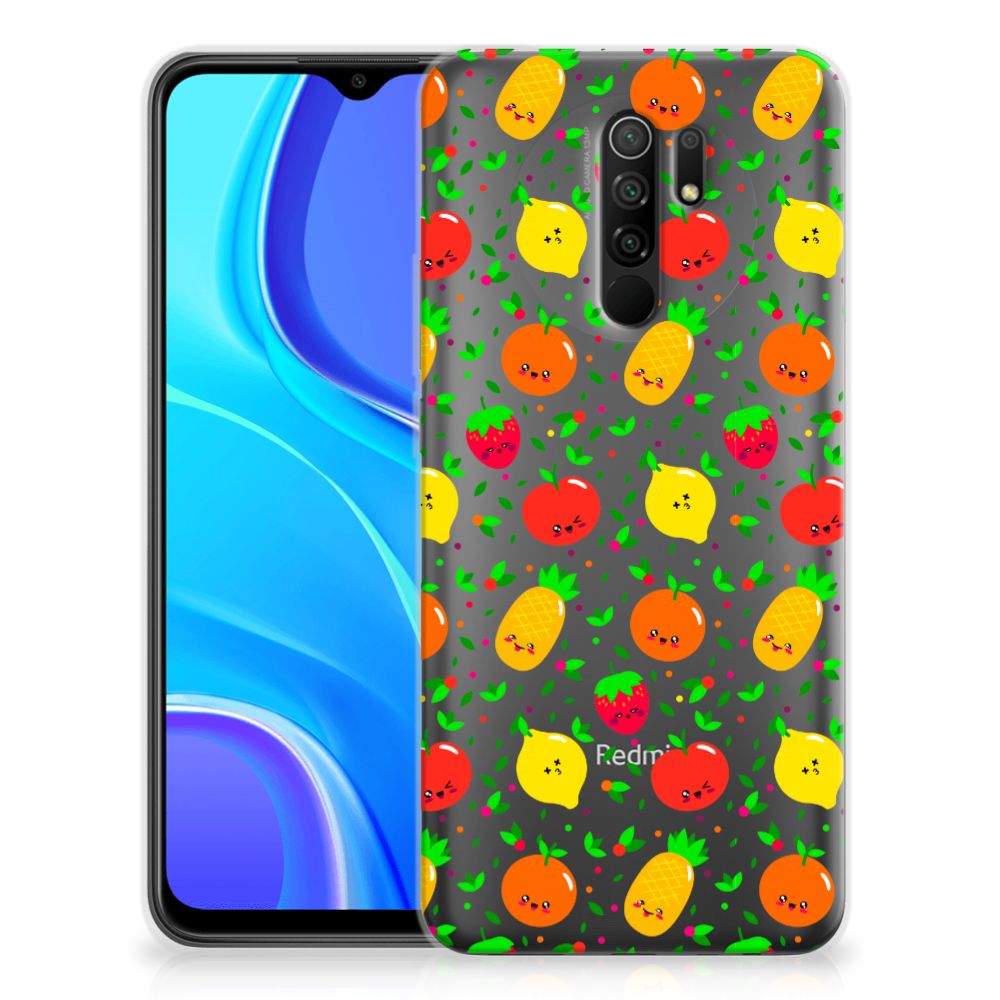 Xiaomi Redmi 9 Siliconen Case Fruits