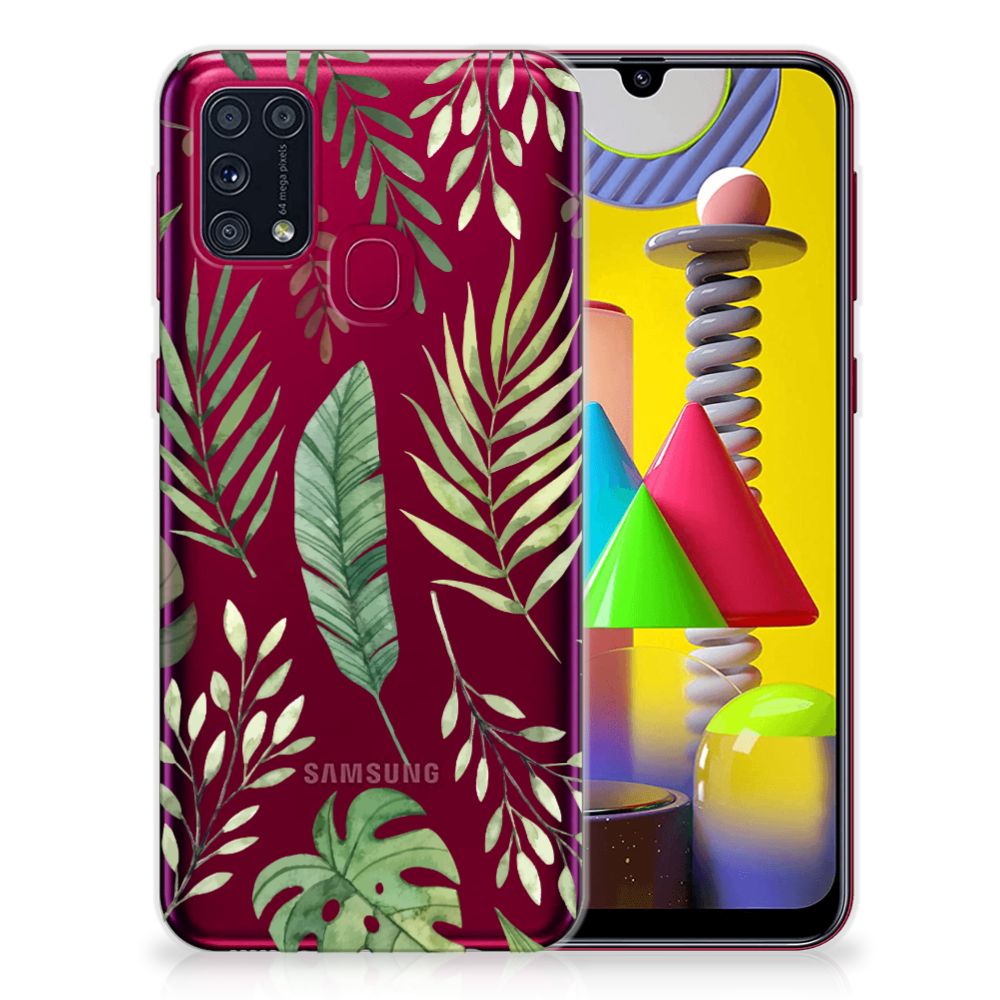 Samsung Galaxy M31 TPU Case Leaves B2C Telecom