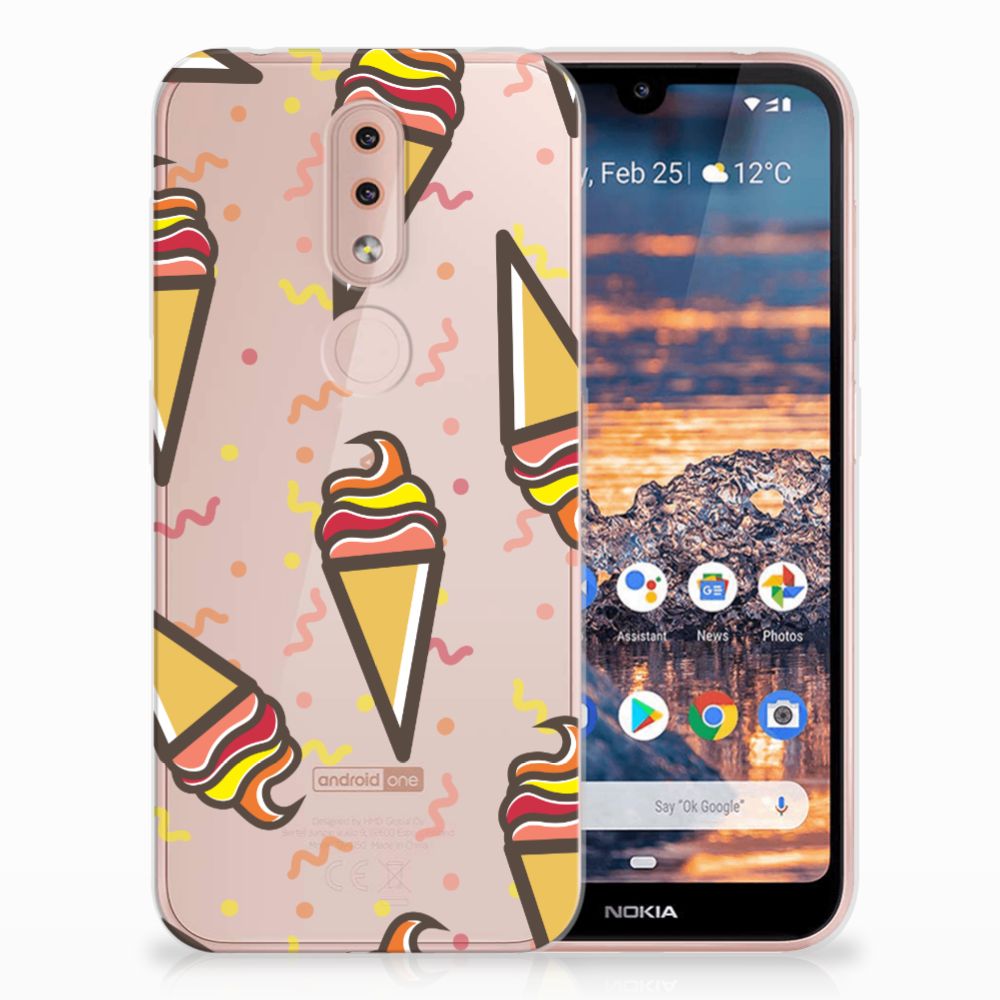 Nokia 4.2 Siliconen Case Icecream