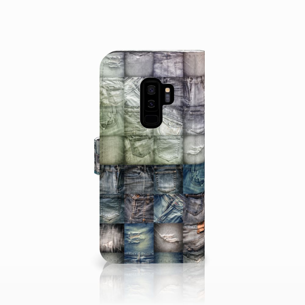 Wallet Case met Pasjes Samsung Galaxy S9 Plus Spijkerbroeken