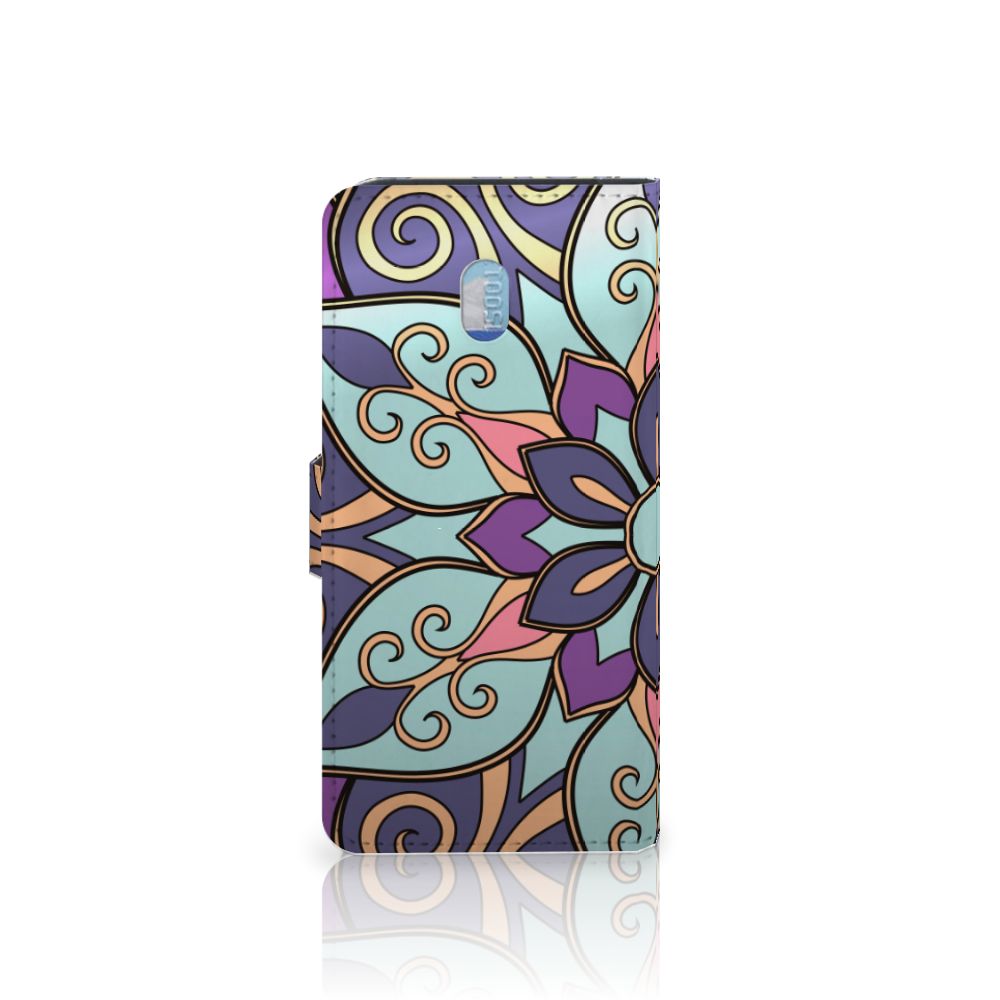 Xiaomi Redmi 8A Hoesje Purple Flower