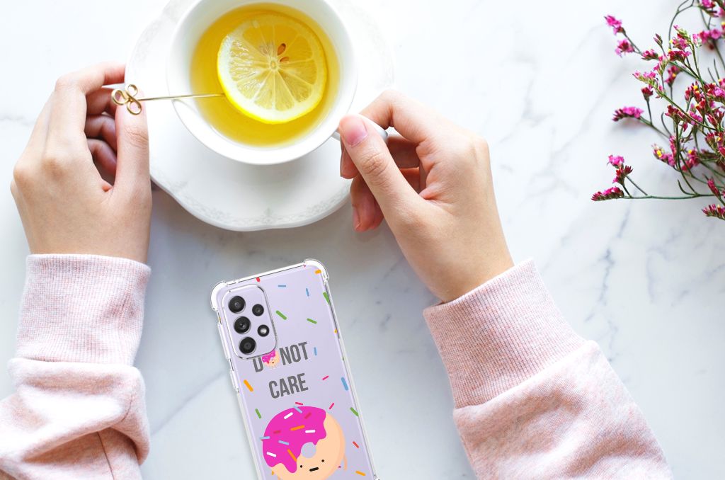 Samsung Galaxy A33 Beschermhoes Donut Roze B2C Telecom