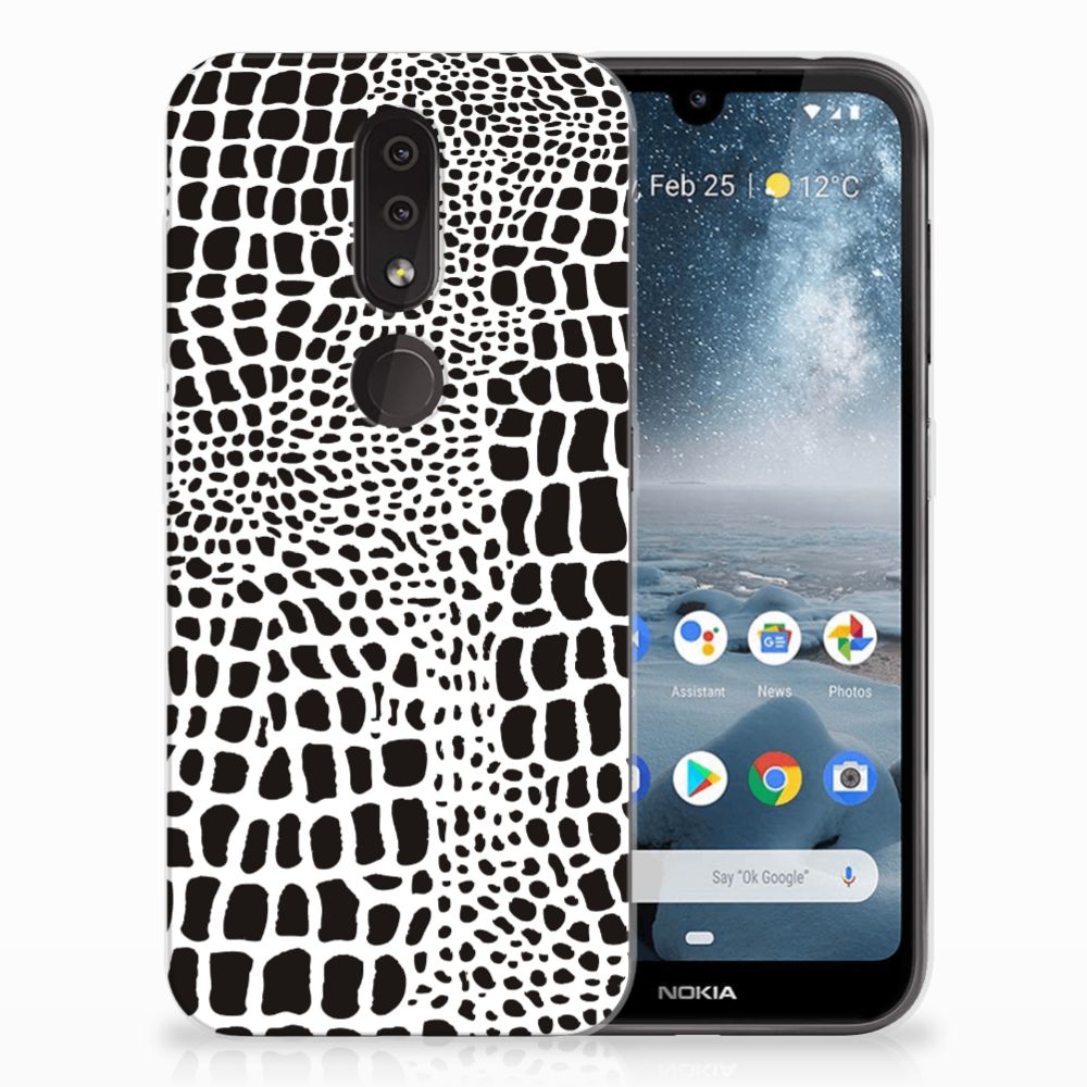 Nokia 4.2 TPU Hoesje Slangenprint