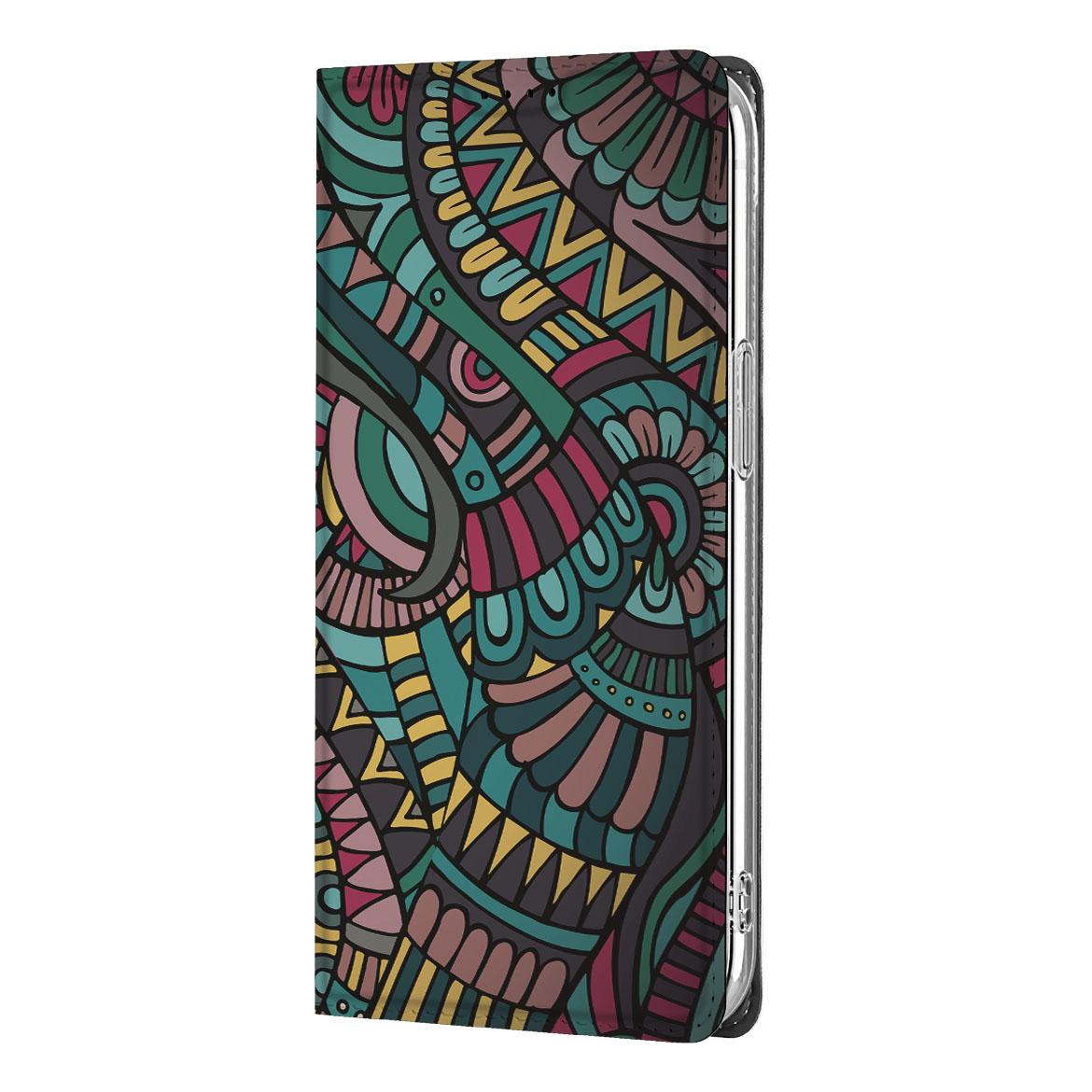Apple iPhone 16e Hoesje met Magneet Aztec - Aztec design - Afbeelding 3
