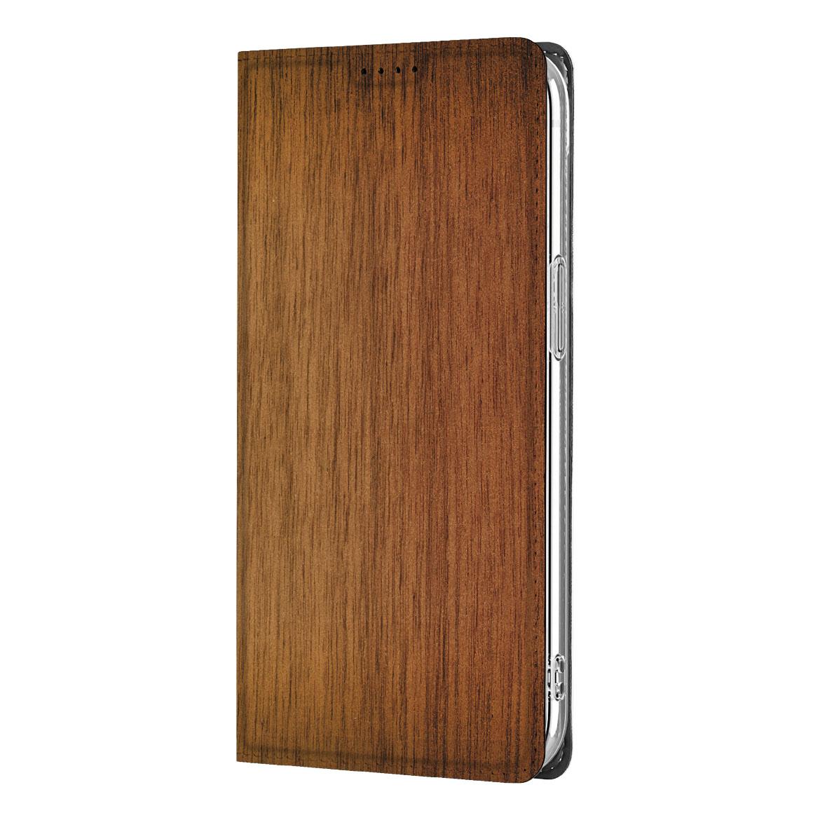 Apple iPhone 16e Book Wallet Case Donker Hout - Donker Hout design - Afbeelding 3