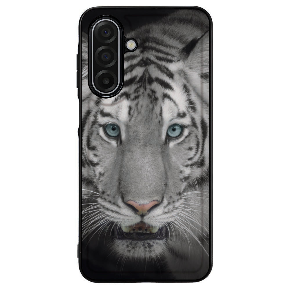 Tijger Samsung Galaxy A17 Hoesje tijgerdesign achterkant
