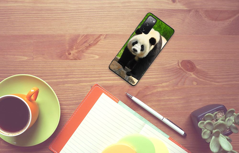 Samsung Galaxy S20 FE Dierenprint Telefoonhoesje Panda B2C Telecom