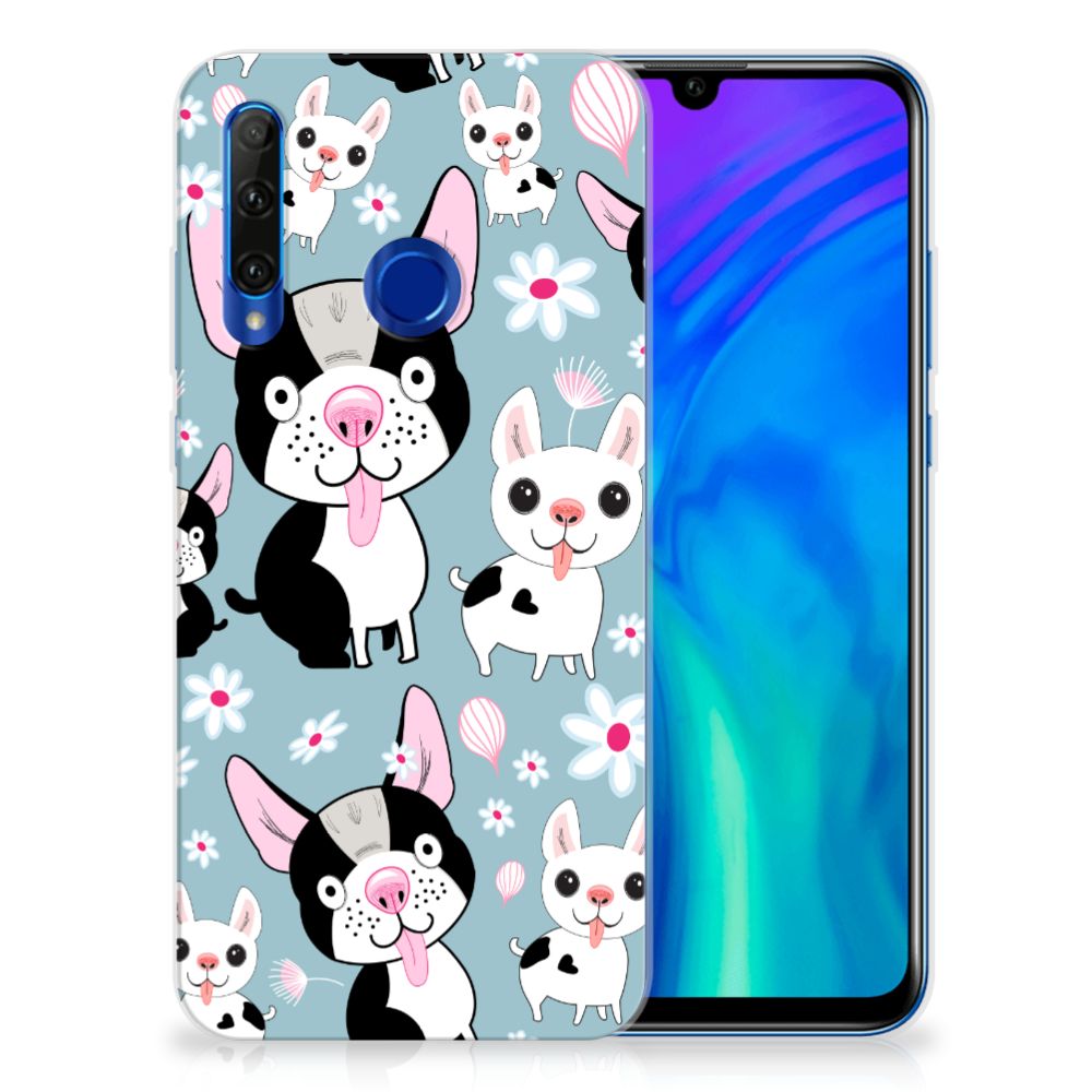 Honor 20 Lite TPU Hoesje Hondjes