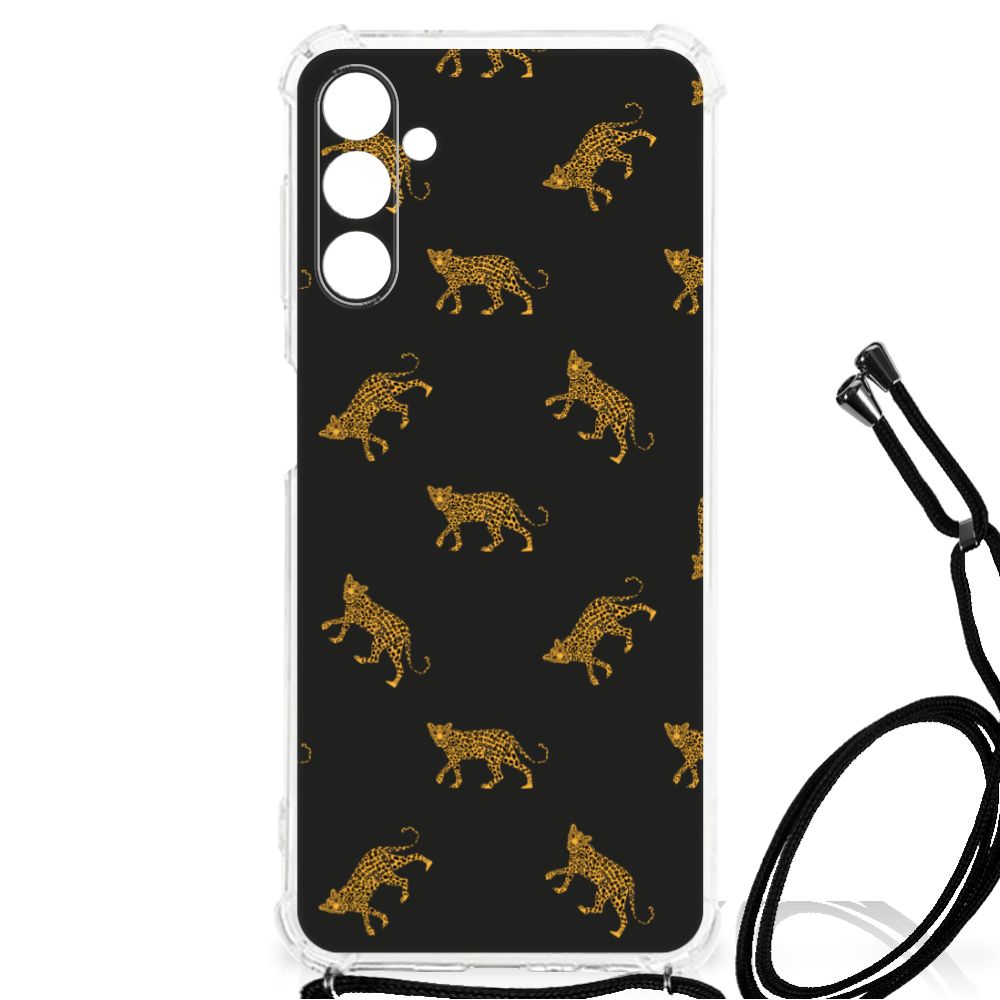 Case Anti-shock voor Samsung Galaxy A13 5G | A04s Leopards