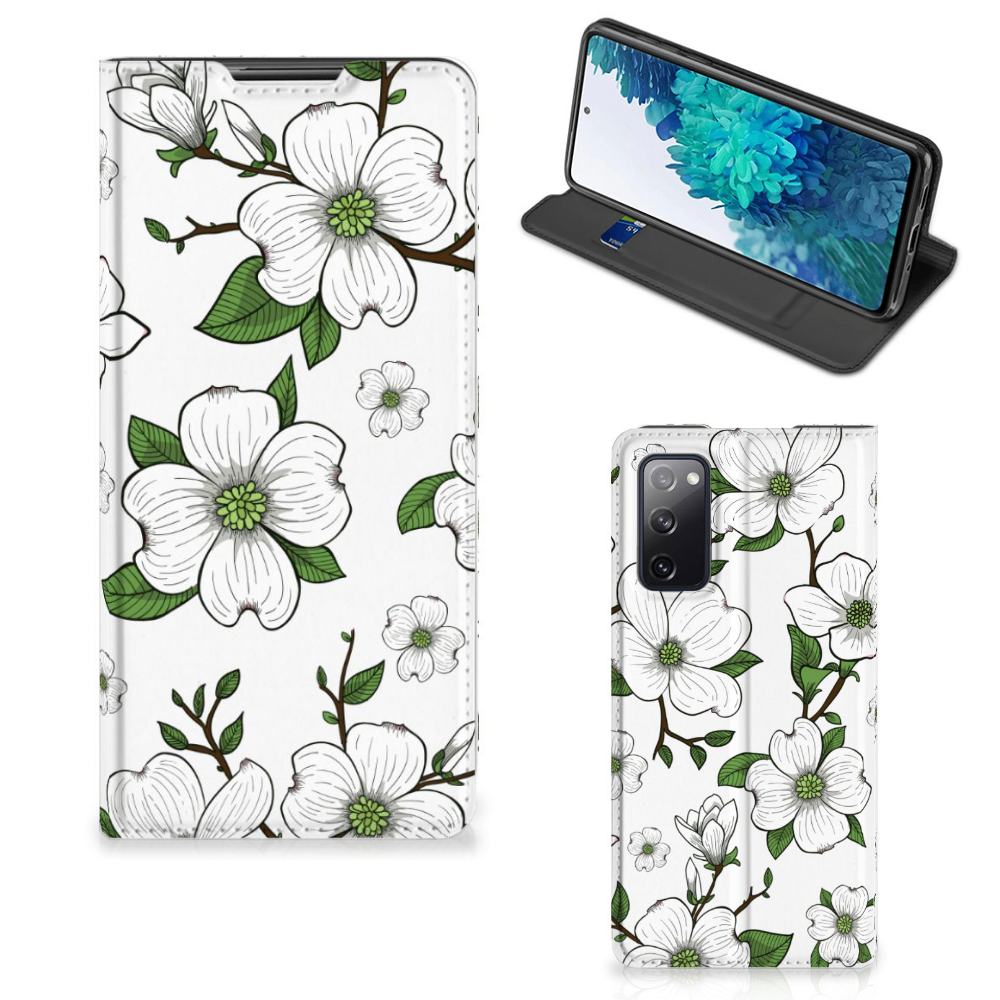 Samsung Galaxy S20 FE Smart Cover Dogwood Flowers - B2C Telecom
