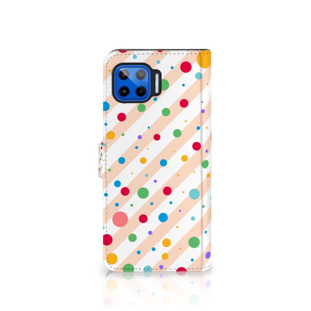 Motorola Moto G 5G Plus Telefoon Hoesje Dots