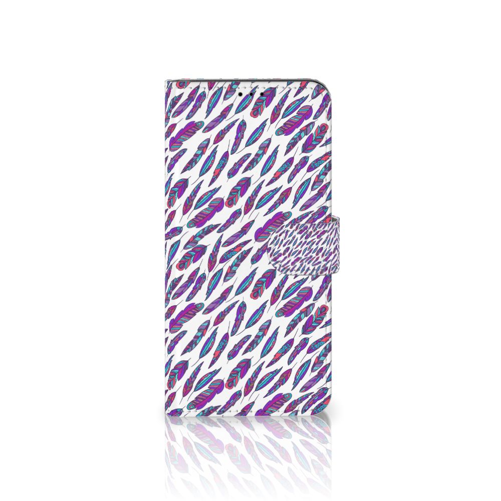 Sony Xperia 1 III Telefoon Hoesje Feathers Color