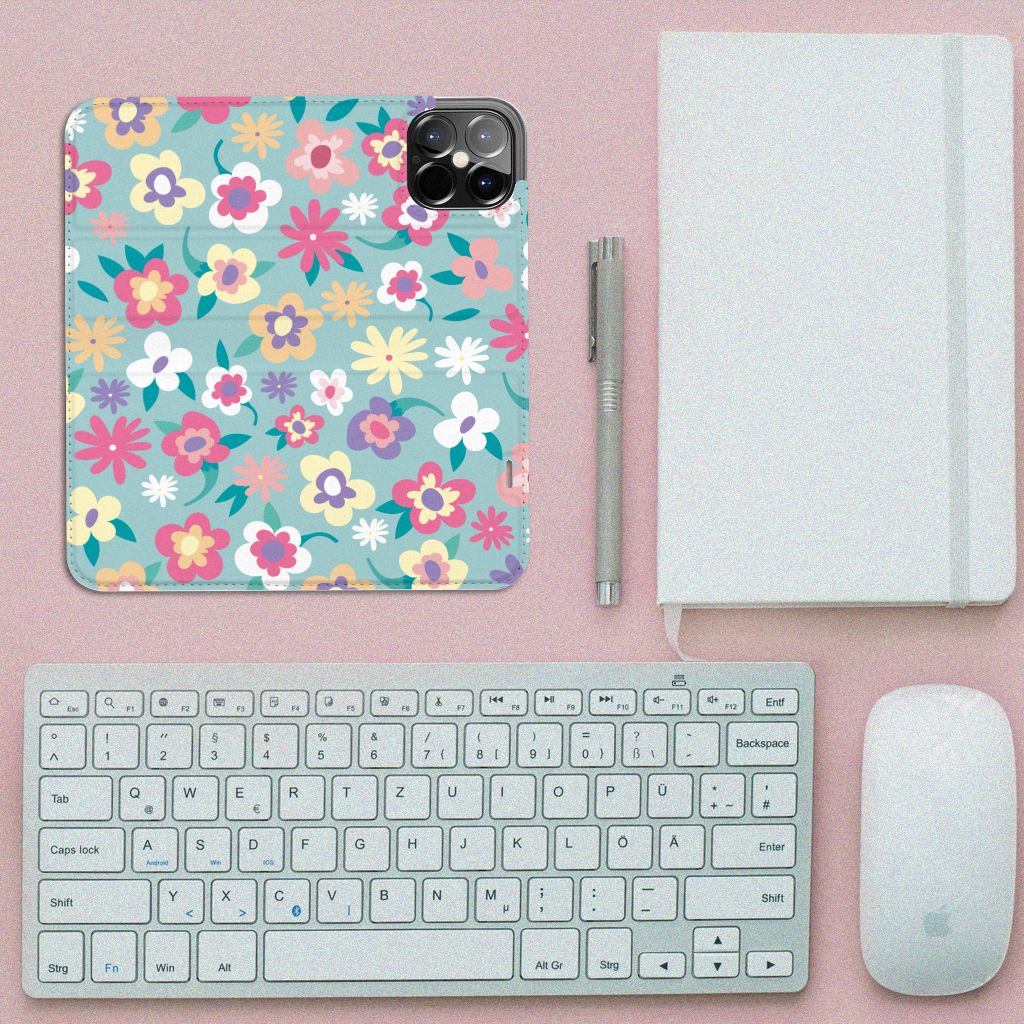 iPhone 12 Pro Max Smart Cover Flower Power - B2C Telecom
