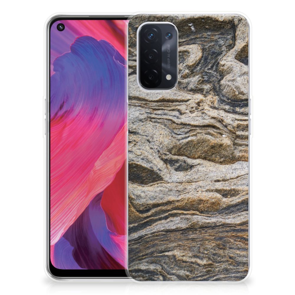 OPPO A93 5G TPU Siliconen Hoesje Steen