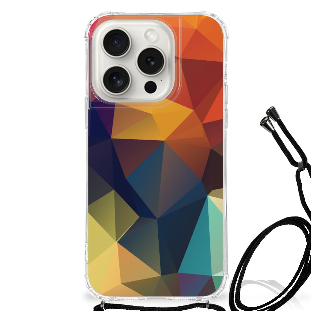 iPhone 15 Pro Shockproof Case Polygon Color B2C Telecom