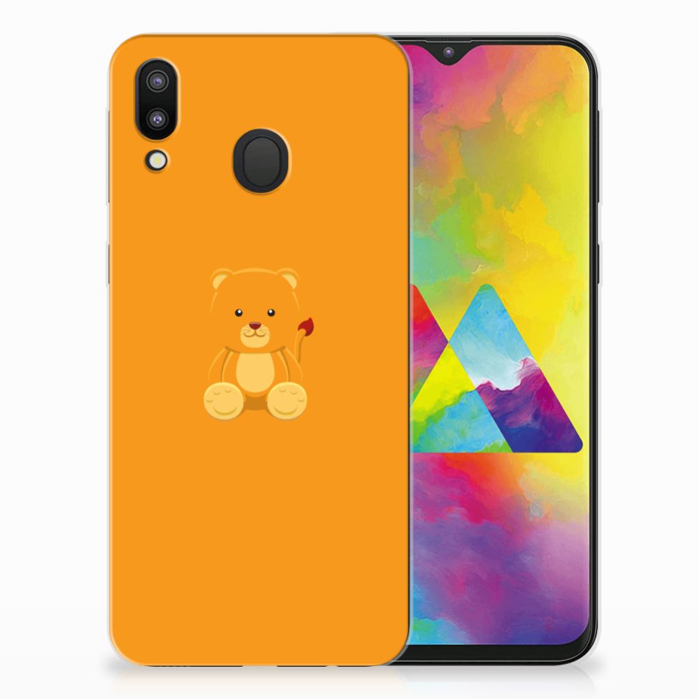 Samsung Galaxy M20 (Power) Telefoonhoesje met Naam Baby Beer