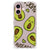 iPhone 16 Stevig Bumper Hoesje Avocado Singing