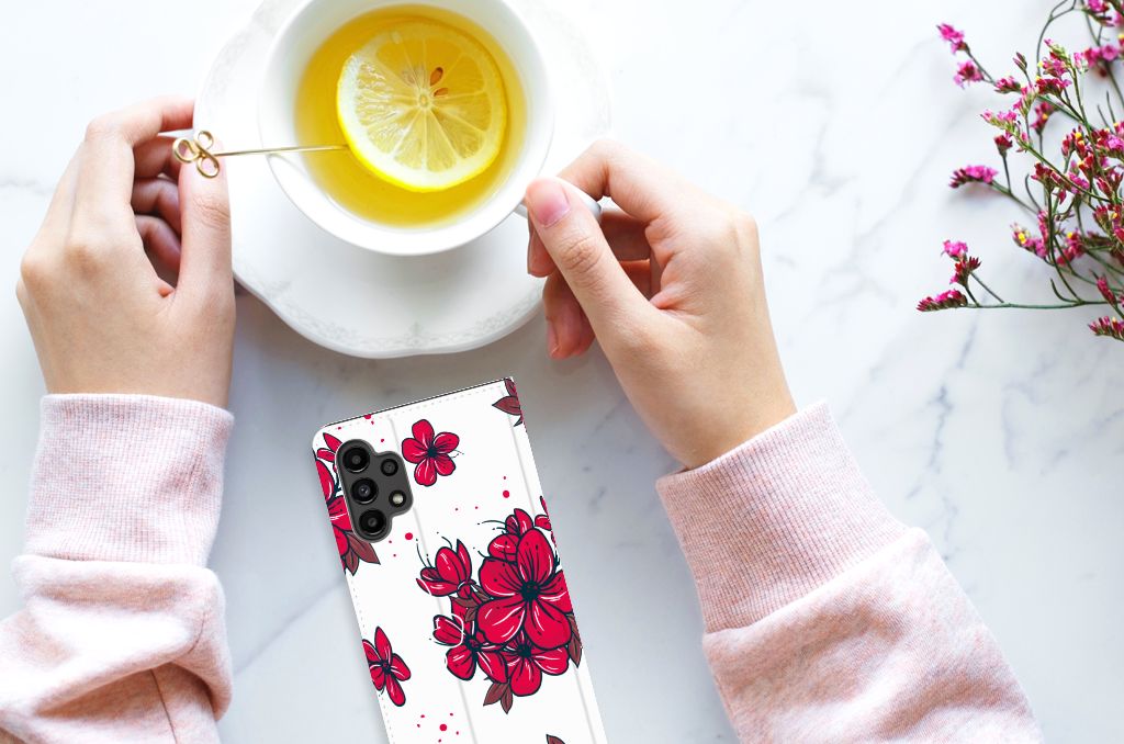 Samsung Galaxy A13 (4G) Smart Cover Blossom Red - B2C Telecom