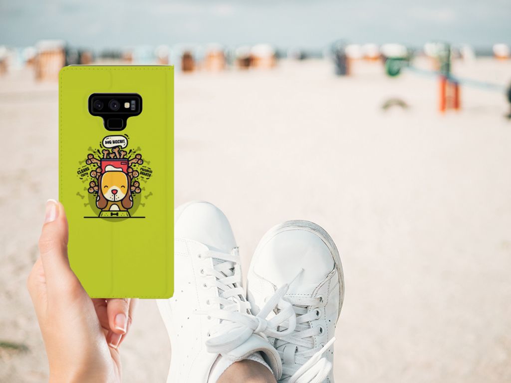 Samsung Galaxy Note 9 Magnet Case Doggy Biscuit