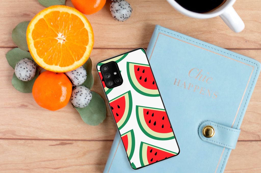 Samsung Galaxy A71 Back Cover Hoesje Watermelons B2C Telecom