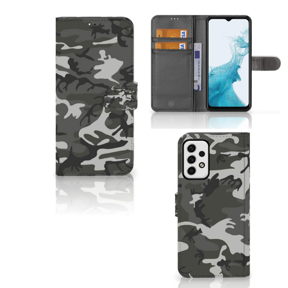 Samsung Galaxy A23 Telefoon Hoesje Army Light