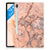 Samsung Galaxy Tab S7FE Tablet Back Cover Marmer Oranje - B2C Telecom