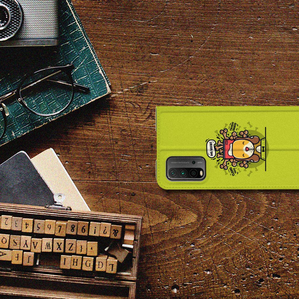 Xiaomi Poco M3 | Redmi 9T Magnet Case Doggy Biscuit - B2C Telecom