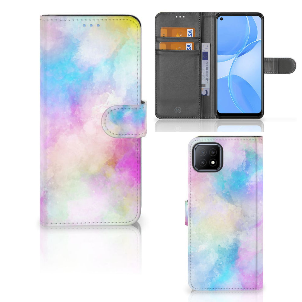 Hoesje OPPO A73 5G Watercolor Light